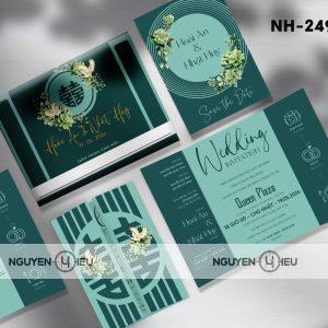 Thiệp cưới Hiếu Nguyễn thiết kế